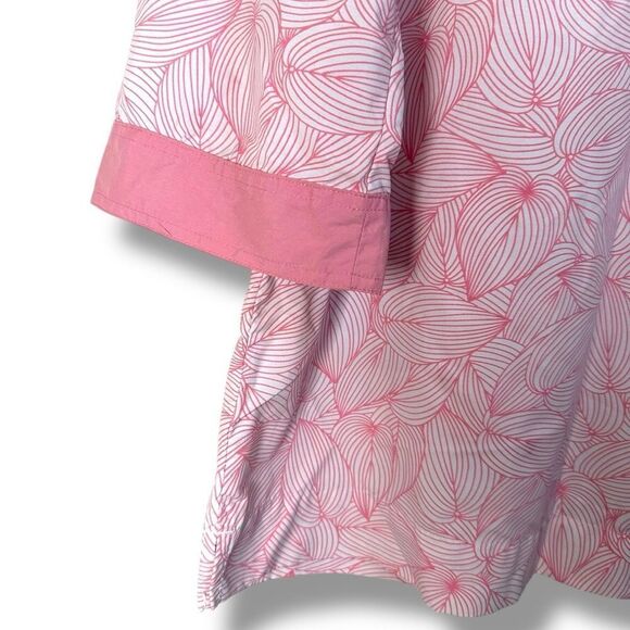 LL Bean Pink Hooded Tunic - Picture 5 of 11